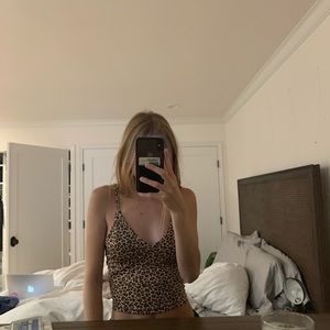 Urban Outfitters Cheetah print top!